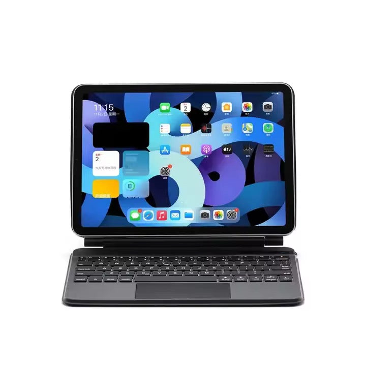 Magic Keyboard for iPad (Arabic English Keyboard) لوحة مفاتيح مغناطيسية لجهاز iPad (عربي إنجليزي) - TQ STORE