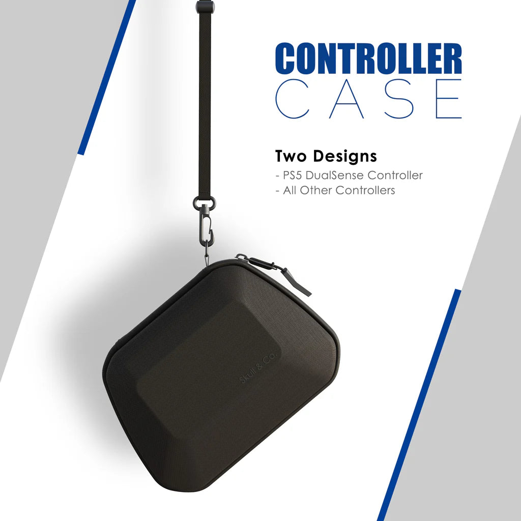 Skull & Co. Carrying Case Black PS5/PS4/XBOX/SWITCH Pro Controllers - TQ STORE
