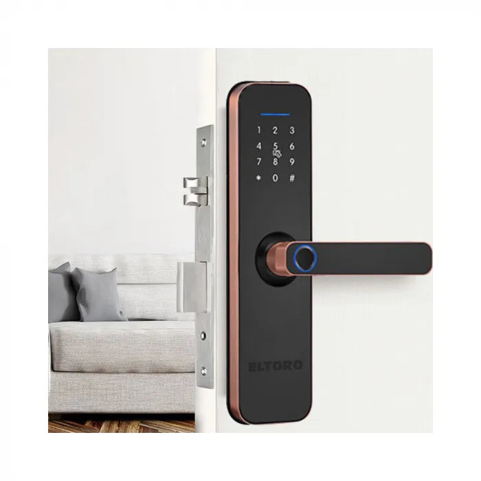 ELTORO SMART LOCK + ACCESS CARD FOR THE SMART LOCK 2 PCS - BRONZE