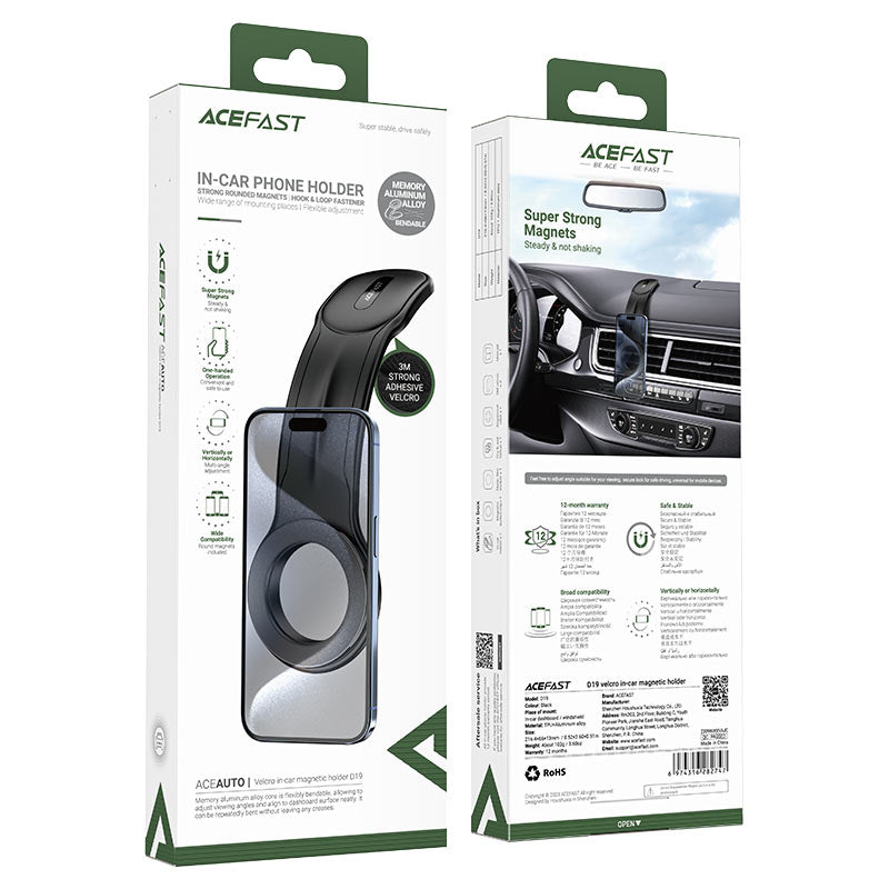 Acefast Car Mount Magnetic Holder D19 - TQ STORE