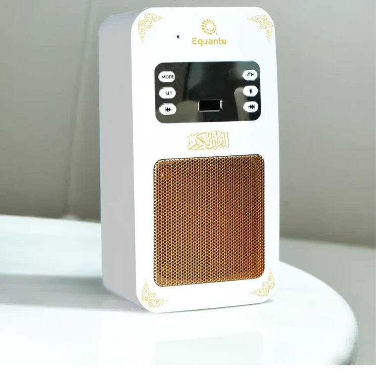 Equantu SQ669 Quran Speaker with Night Light and Remote Control