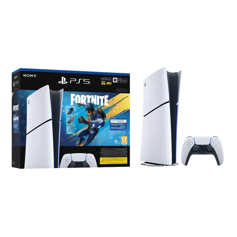Sony PlayStation 5 Slim Digital Edition Console + Fortnite Flowering Chaos Bundle (825GB)