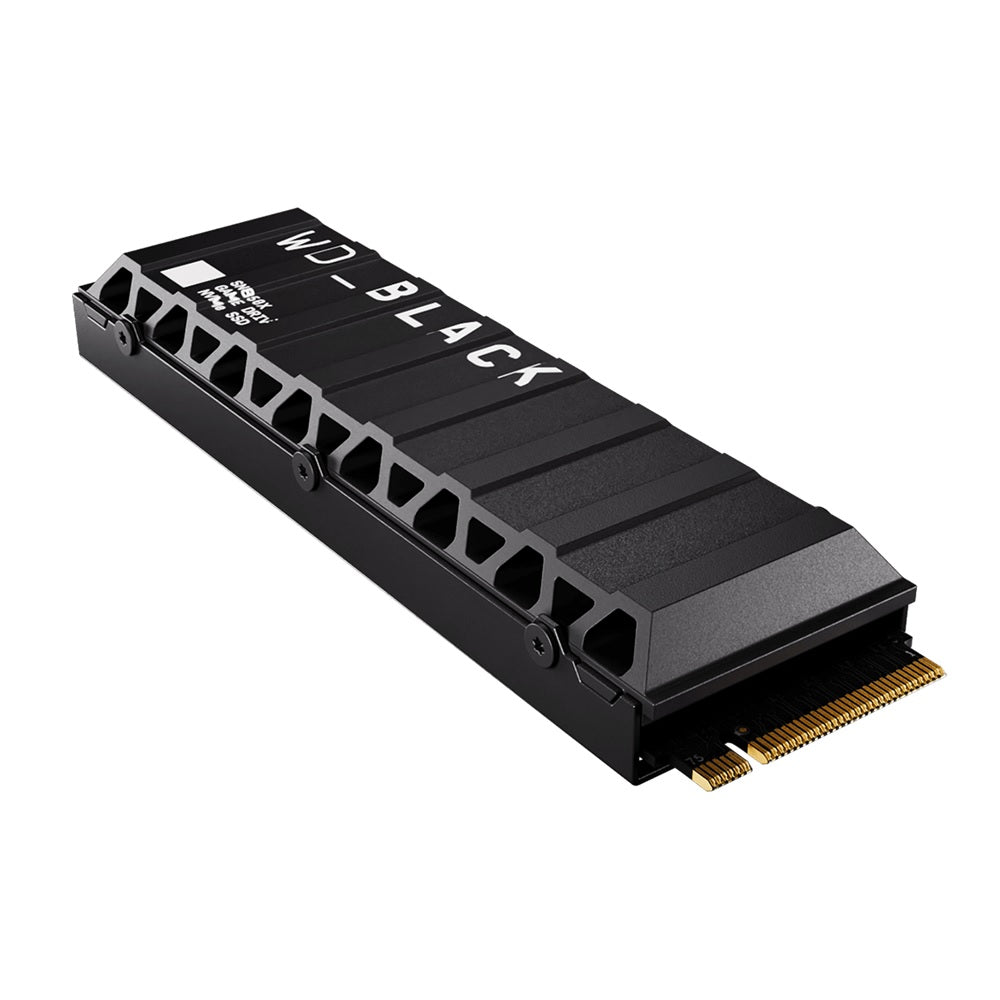 هاردسك SSD داخلي ٨ تيرابايت (الجيل الرابع PCIe) دبليو دي بلاك مزود بمبرد حراري WD 8TB BLACK SN850X M.2 NVMe Internal Gaming SSD PCIe 4.0 With Heatsink PS5, 7200MB/s - TQ STORE
