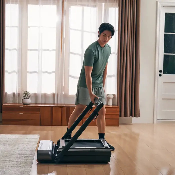 King Smith Foldable Treadmill - R3 Hybrid - Black