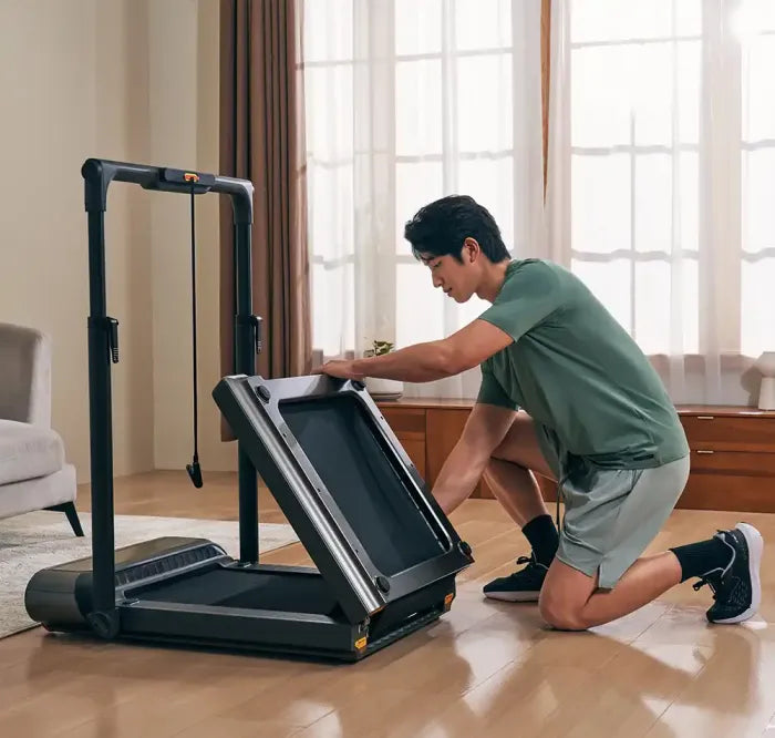 King Smith Foldable Treadmill - R3 Hybrid - Black