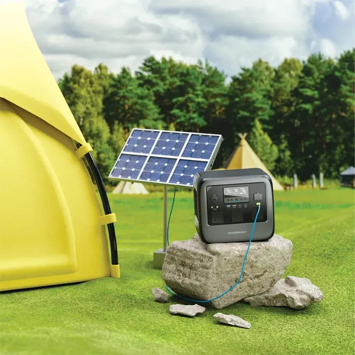 POWEROLOGY PATER III PORTABLE POWER STATION 1200W - GRAY (محطة الطاقة المحمولة باورولوجي باتر 3 بقوة 1200 واط - رمادي )