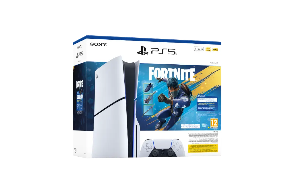 Sony PS5 Slim Disc Console 1TB – Fortnite Flowering Chaos Bundle – Kuwait