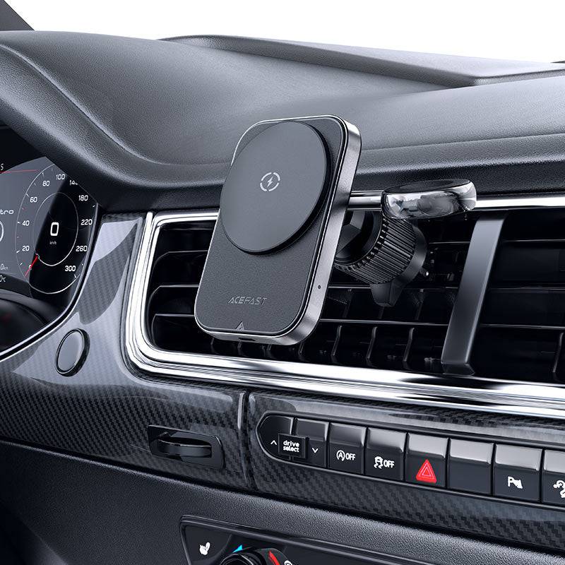ACEFAST D18 in-car 2-in-1 Mobile And Iwatch Wireless Charging Car Holder. - TQ STORE