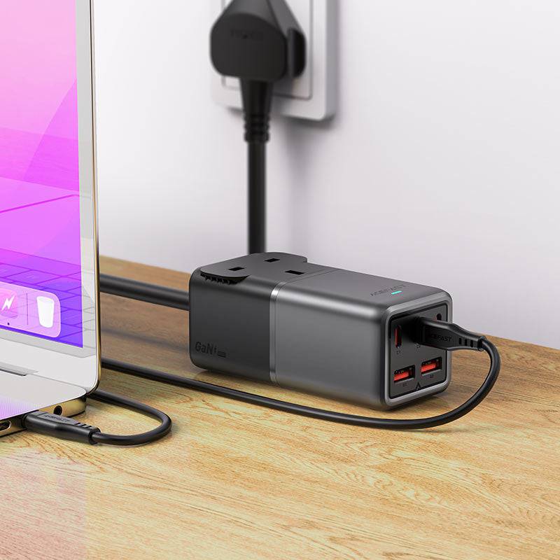 ACEFAST Z3 PD75W GaN power strip (UK). - TQ STORE