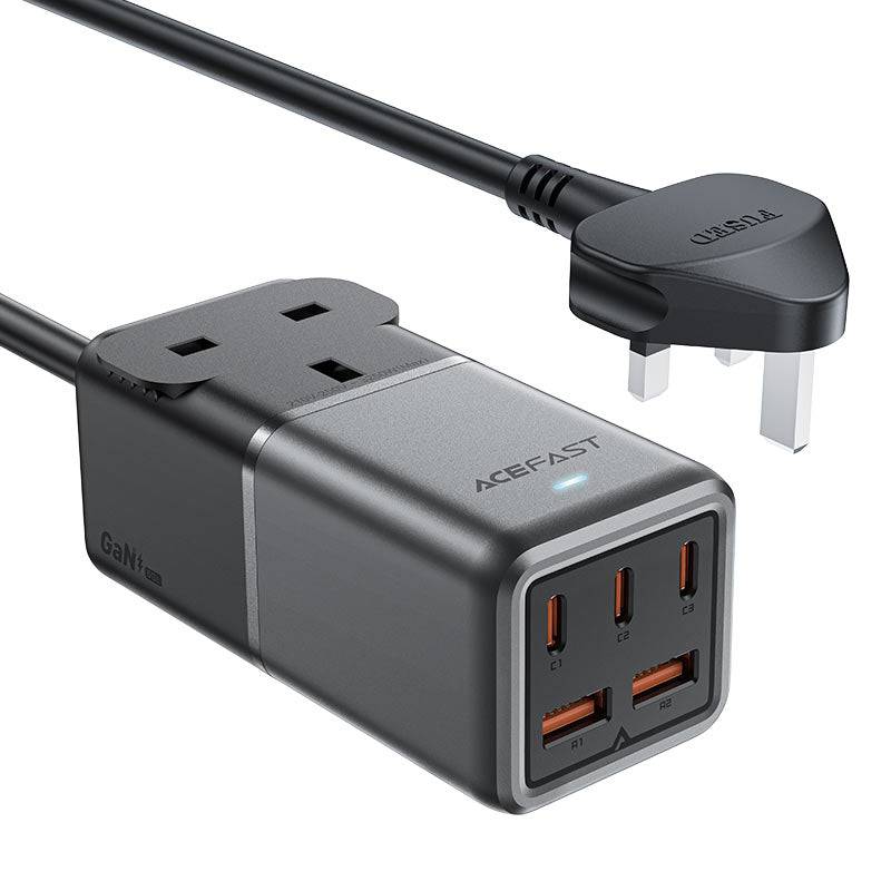 ACEFAST Z3 PD75W GaN power strip (UK). - TQ STORE