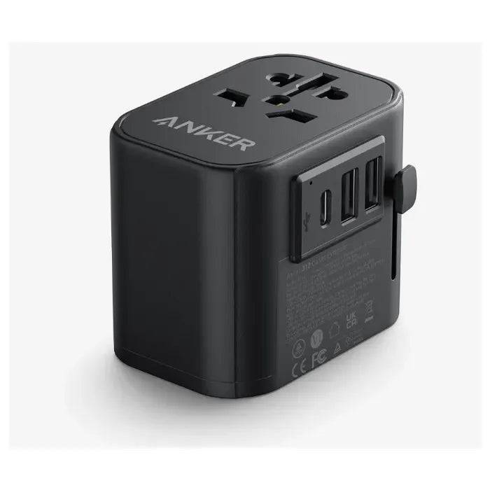ANKER 312 OUTLET EXTENDER 30W WITH 3 USB PORTS - BLACK - TQ STORE