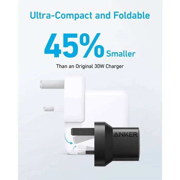 ANKER 323 CHARGER (33W) -BLACK - TQ STORE