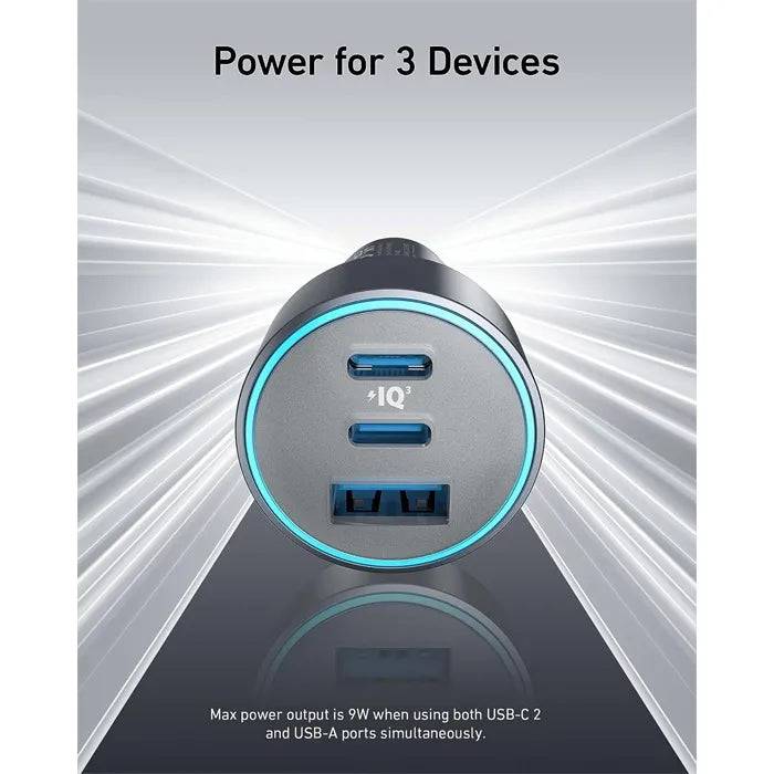 ANKER 335 CAR CHARGER 67W - BLACK - TQ STORE