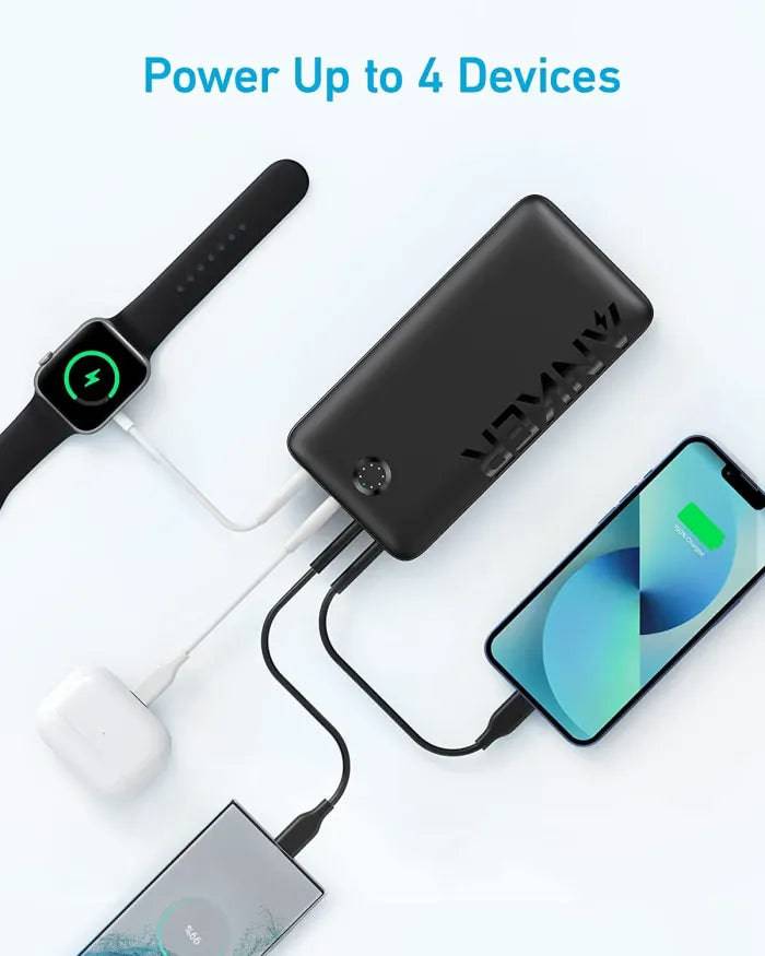 ANKER 347 POWER BANK (POWERCORE 40K) 30W PD -BLACK - TQ STORE