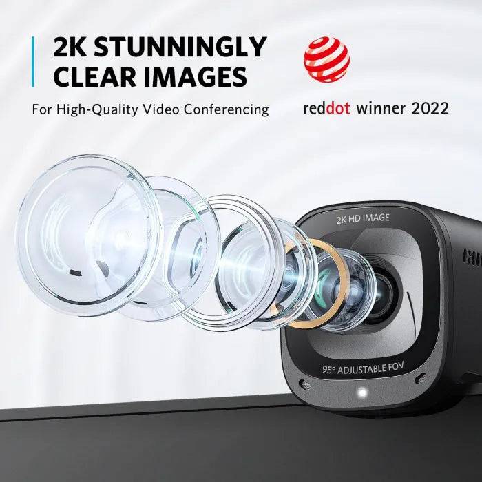 ANKER POWERCONF C200 2K HD WEBCAM - TQ STORE
