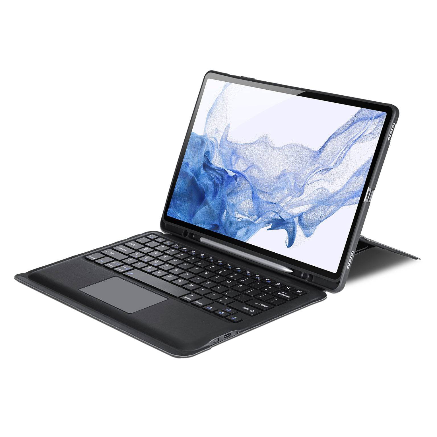 Duxducis DK Series Keyboard with Protective Case for Samsung Tab S8Plus (X800/X806)/ S7 FE(T730/T733/T736B)/ S7 Plus(T976B/T975) - TQ STORE