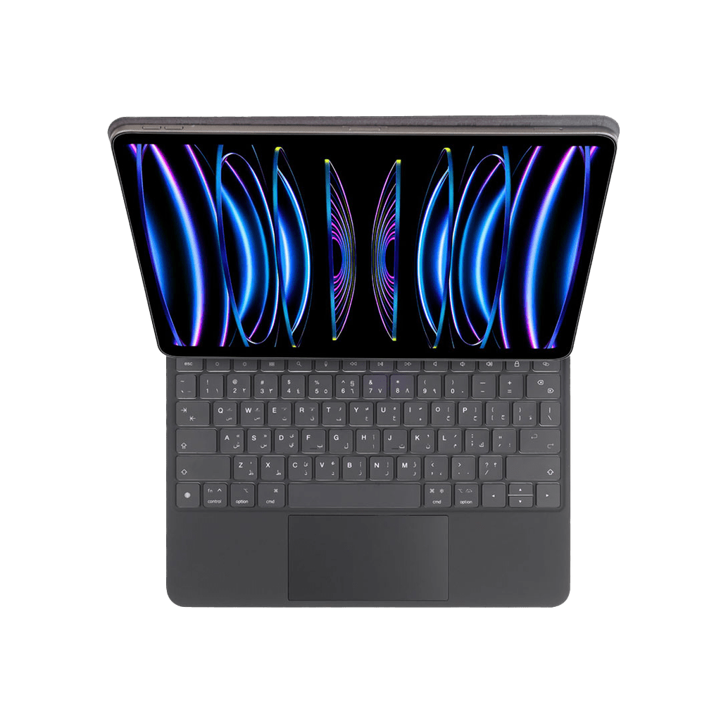 Levelo AeroBoard Saffanio Leather Wireless Keyboard For Apple iPad ( Arabic English ) ماجيك كيبورد حق ايباد (عربي انجليذي)
