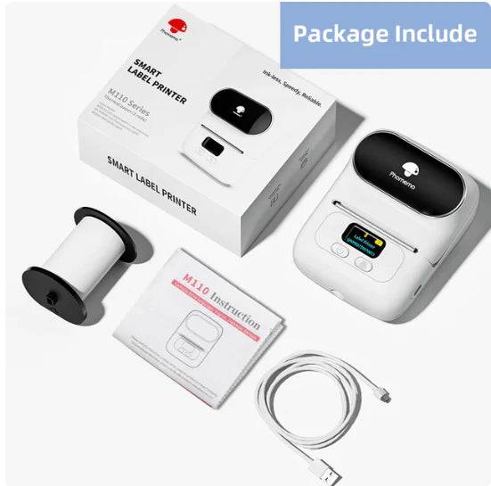 Phomemo M110 Thermal Mini Printer - WHITE - TQ STORE