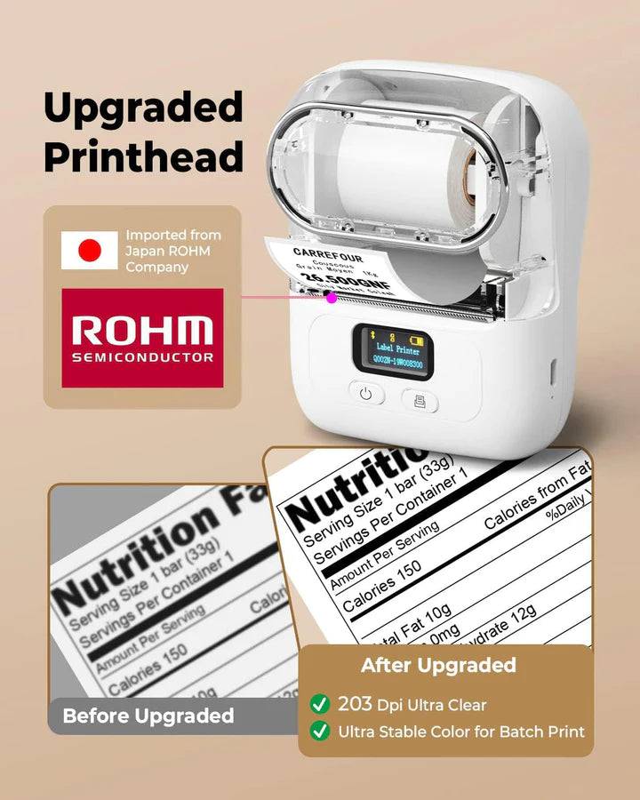 Phomemo M110 Thermal Mini Printer - WHITE - TQ STORE