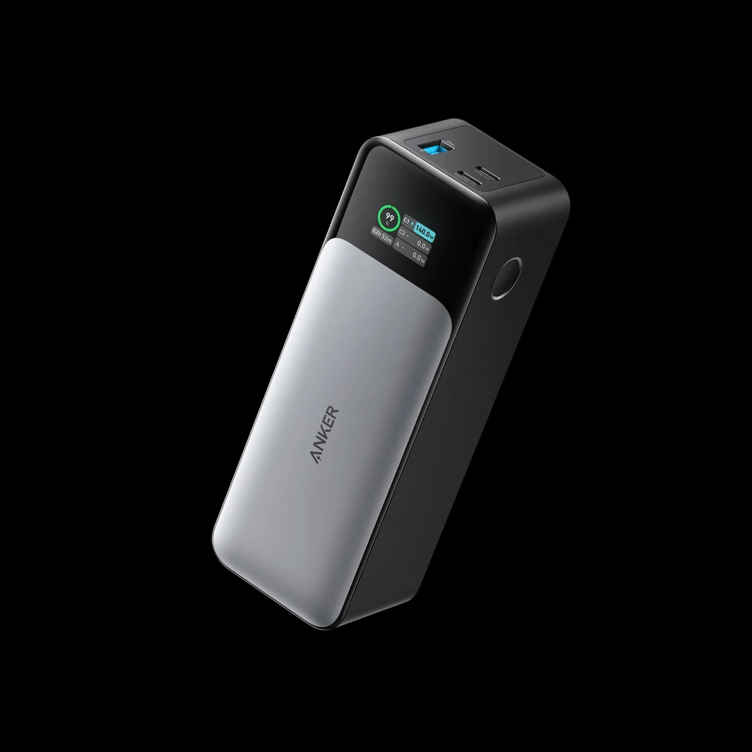 Anker 737 power bank Kuwait GanPrime 140W -Black - TQ STORE