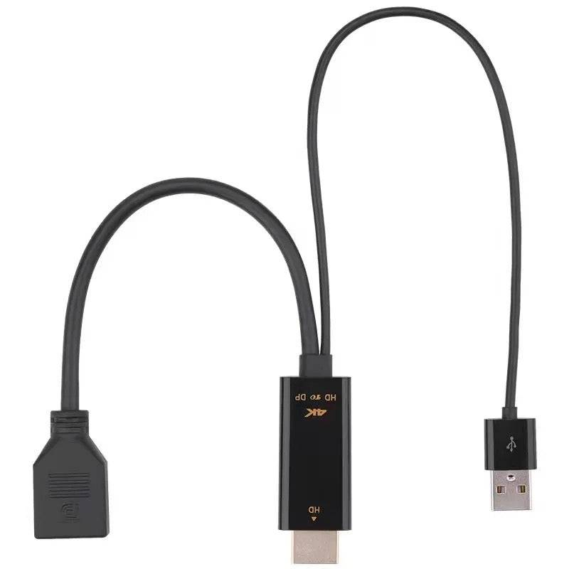 Hdmi to Display Port Adapter USB Powered - TQ STORE