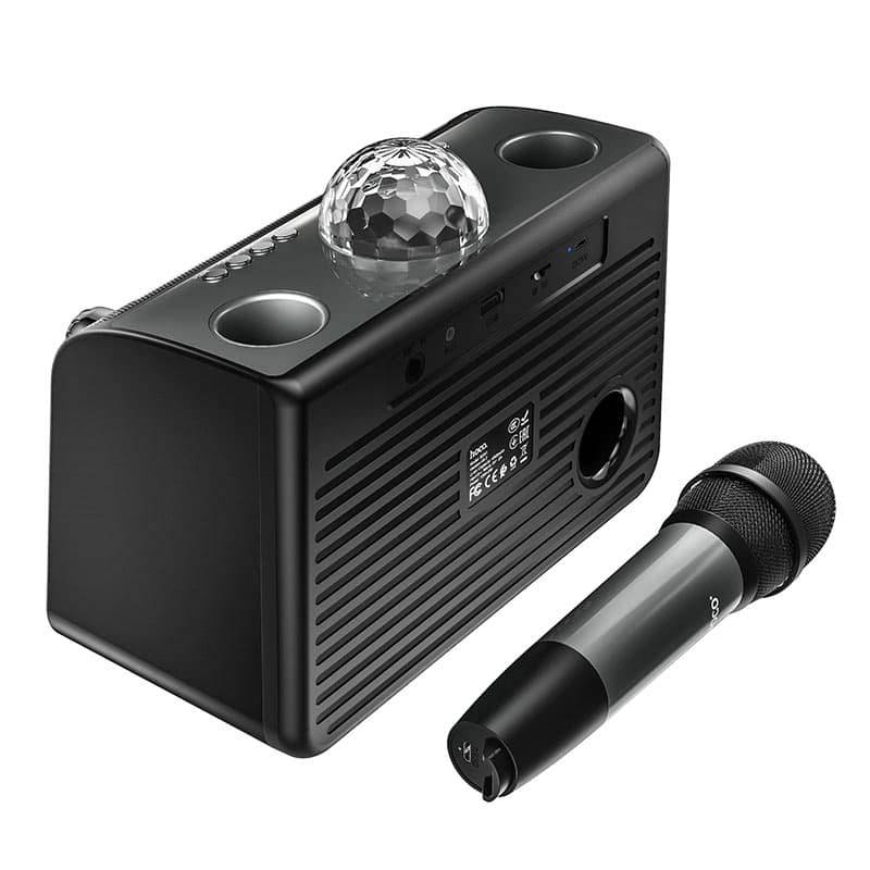 HOCO BS41 Plus Double Mic Karaoke Wireless BT Speaker - TQ STORE