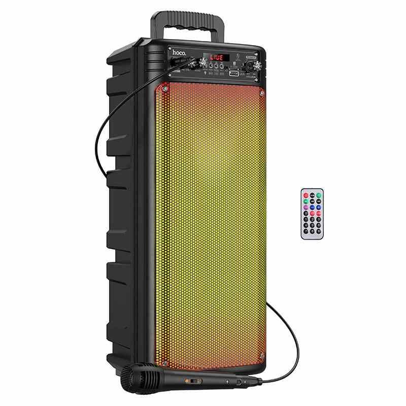 Hoco BS52 LED Portable Wireless Speaker With Mic. - TQ STORE