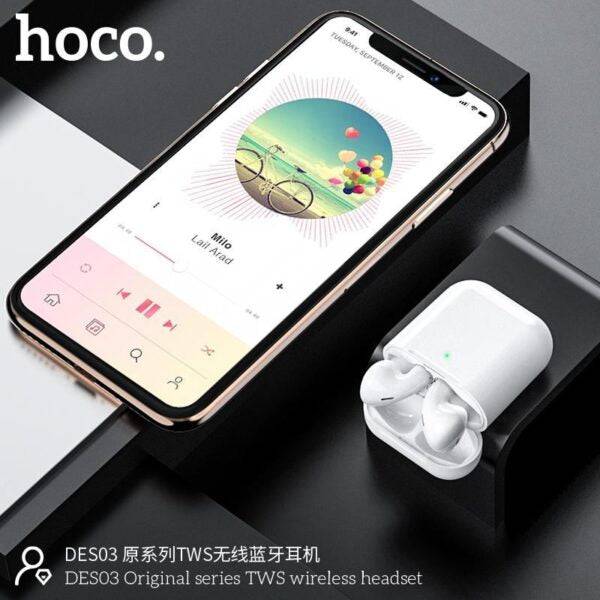 Hoco DES03 Bluetooth Headset Earbuds - TQ STORE