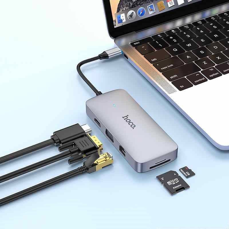 Hoco HB33 10in1 Type-c Hub - TQ STORE