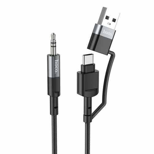 hoco UPA23 2 in 1 Type-C+USB Digital Audio Conversion Cable - TQ STORE