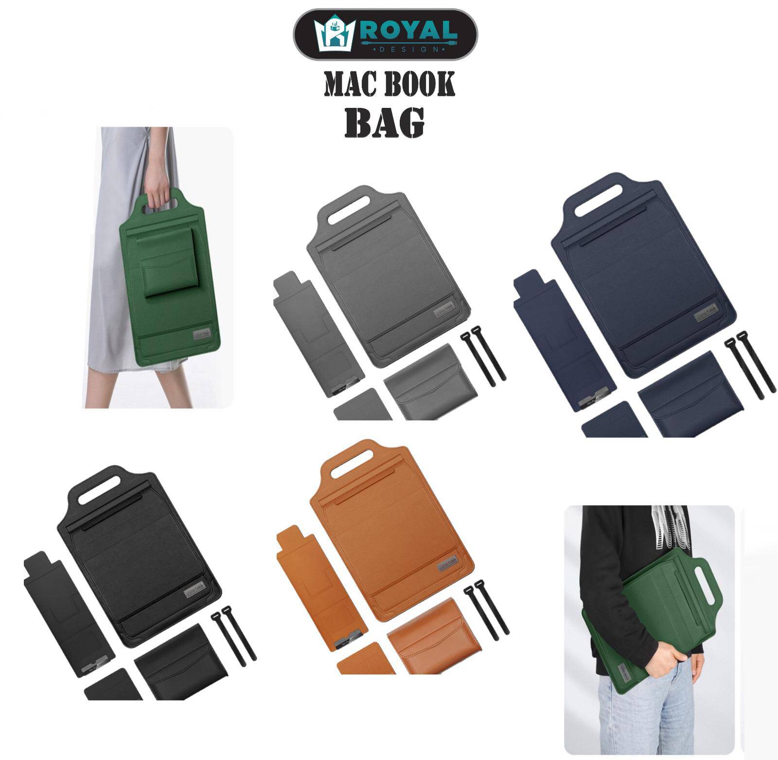 *LAPTOP,MAC BOOK, IPAD ,TABLET SLIM LEATHER BAG SIZE - 13”14”15INCH* - TQ STORE