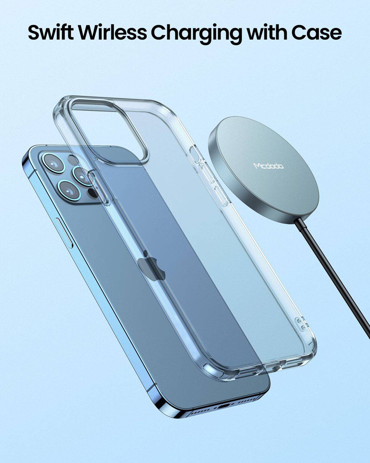 Mcdodo 15W Magnetic Fast Wireless Charging Pad Magnet Phone Charger – CH-2330 - TQ STORE