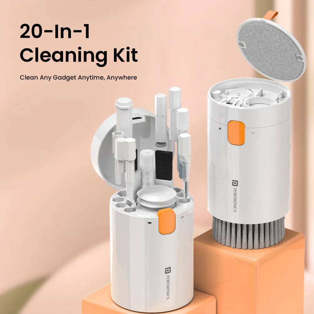 Multifunctional Cleaning Kit 20 Cleaning Tools In One Kit For Cleaning Mobile Phones And Computers - TQ STORE