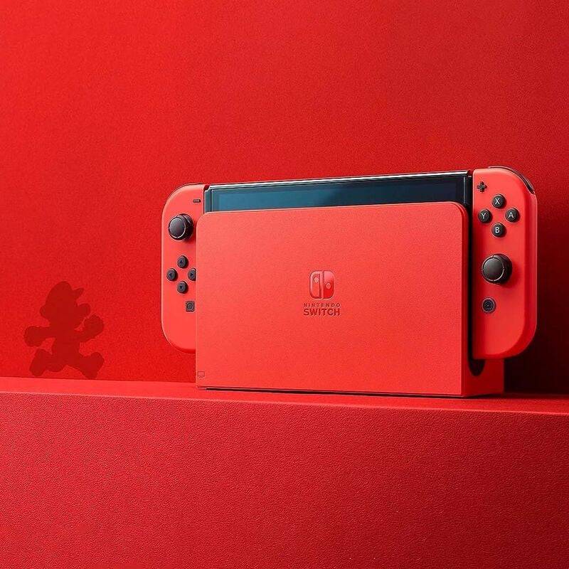 Nintendo Switch OLED Model - Mario Red Edition - TQ STORE
