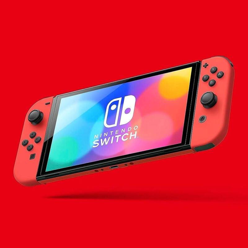 Nintendo Switch OLED Model - Mario Red Edition - TQ STORE