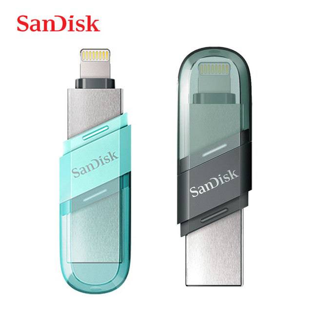 SanDisk 256GB iXpand Flip USB Type-A + Lightning Flash Drive - TQ STORE