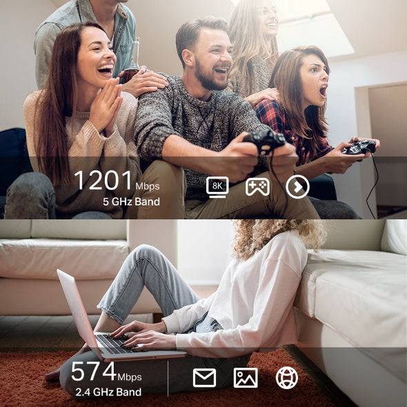 TP-LINK USB Archer Adapter, Wi-Fi 6, Dual Antennas, High Gain, TX20U-PLUS-AX1800 - TQ STORE