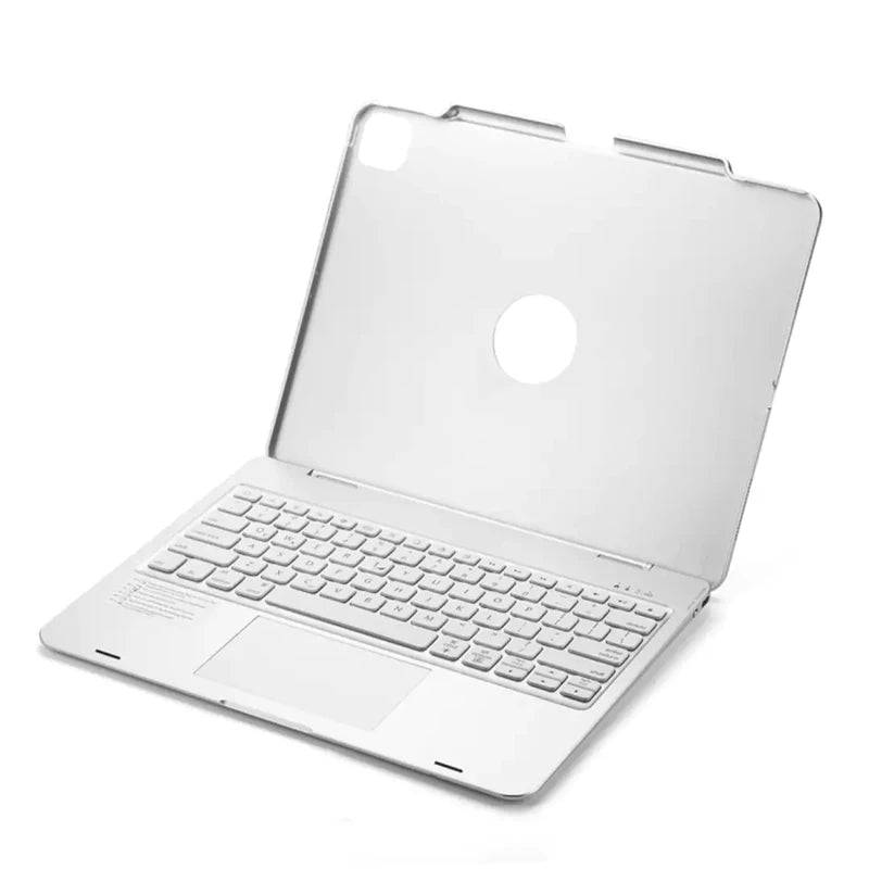F17 Wireless Keyboard Case 360 Degree Rotation Arabic English ( iPad Not Included ) - TQ STORE
