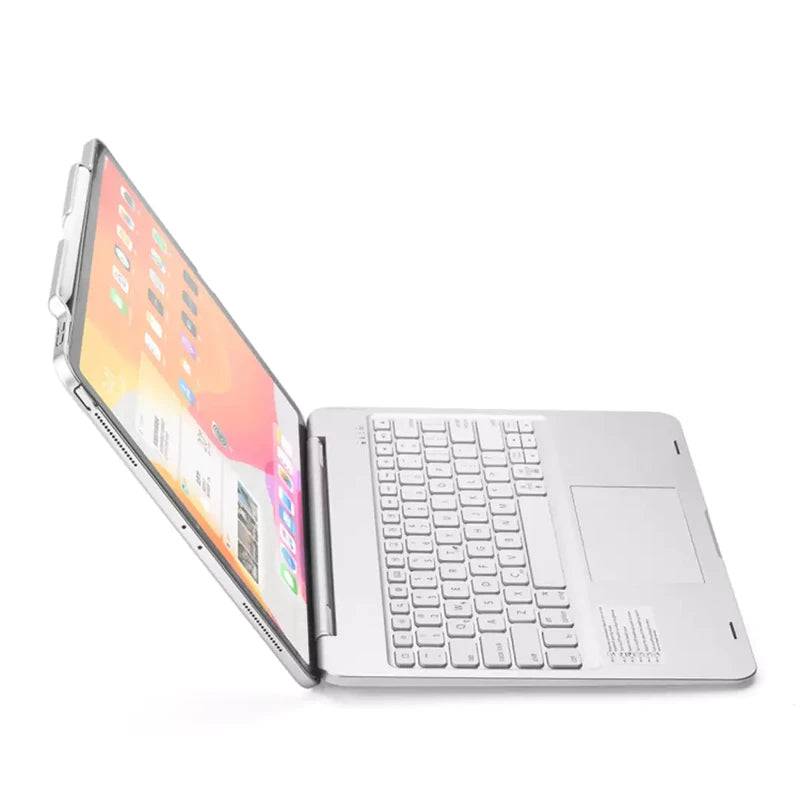 F17 Wireless Keyboard Case 360 Degree Rotation Arabic English ( iPad Not Included ) - TQ STORE