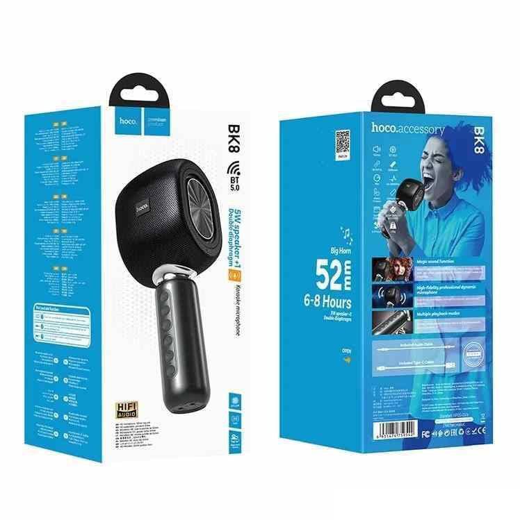 Hoco BK8 Wireless Karaoke Mic - TQ STORE