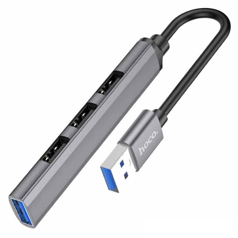 Hoco HB26 4-in-1 Hub USB Male to USB 3.0 Female - TQ STORE