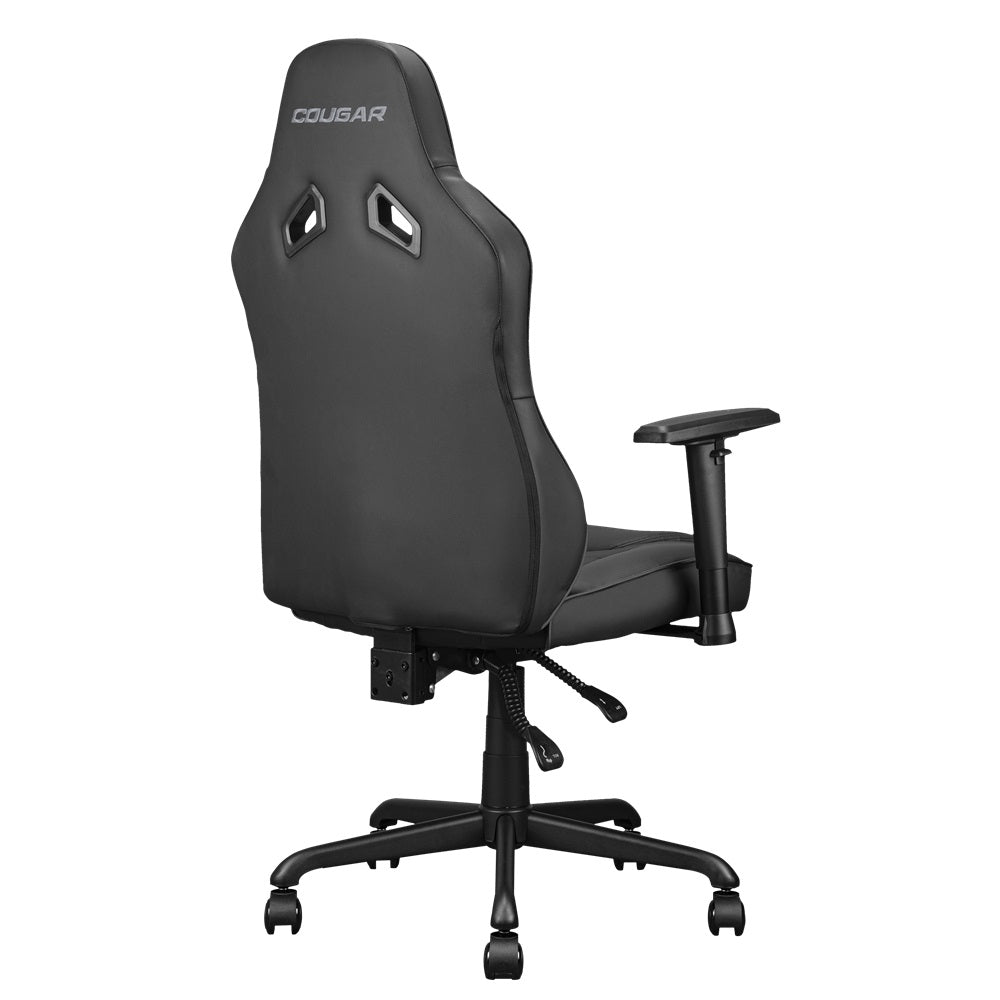Cougar Fusion S Black Gaming Chair, 120kg with Assemble