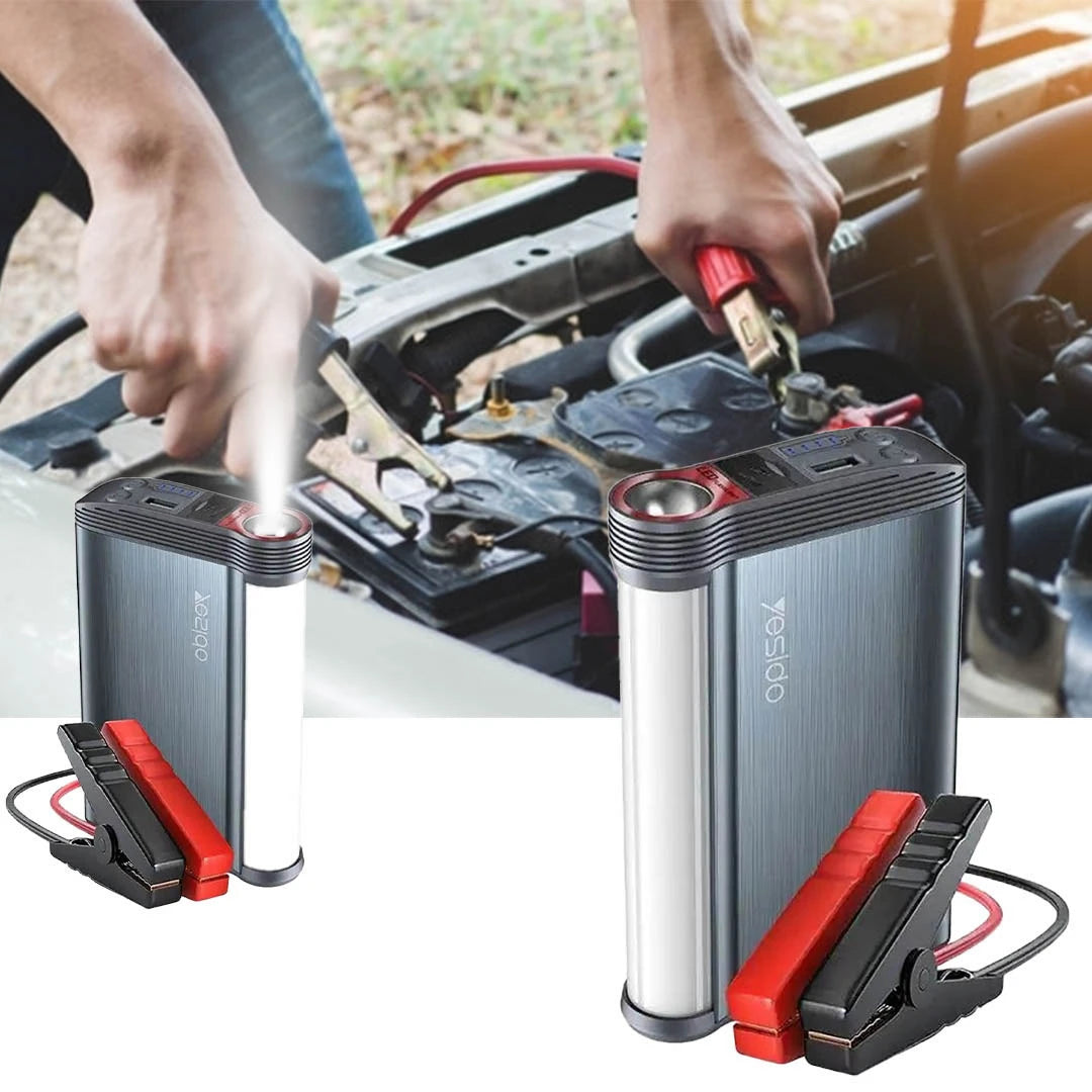 Yesido Jump Starter 10000mAH Power Bank Car Jump Starter