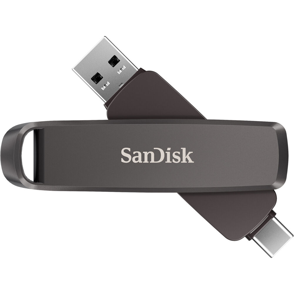 SanDisk 512GB Extreme PRO Dual Drive Flash Memory USB 3.2 Gen 2, 1000MB/s