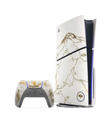 PlayStation 5 Slim Console Disk Edition Ghost Of Yotei Bundle with DualSense Controller + Ghost Of Yotei Code-Buy In Kuwait