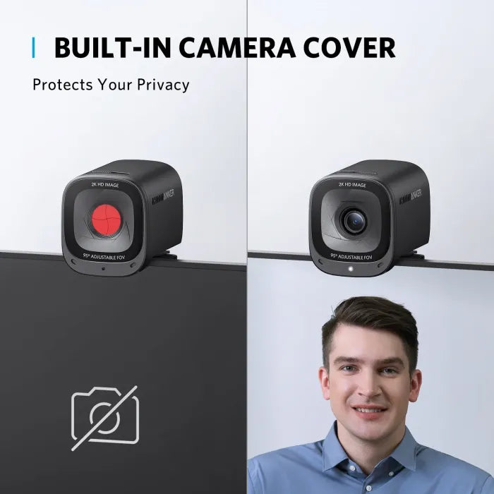 ANKER POWERCONF C200 2K HD WEBCAM