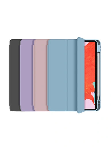 WiWU Multi-color Skin Feeling Shockproof Protective Case with Pencil Holder for iPad Pro 12.9 inch
