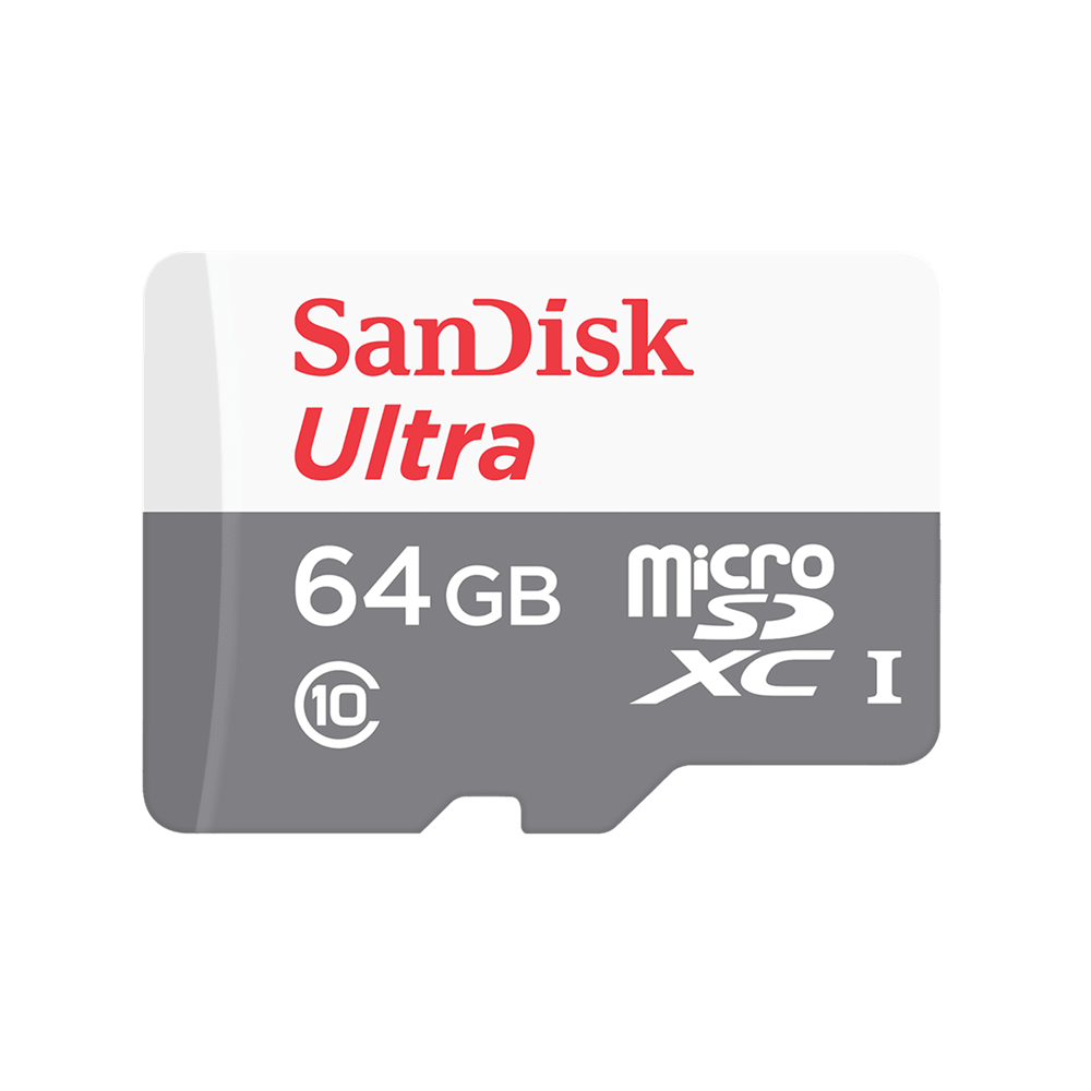 SanDisk 64GB Ultra microSD Card, 100MB/s