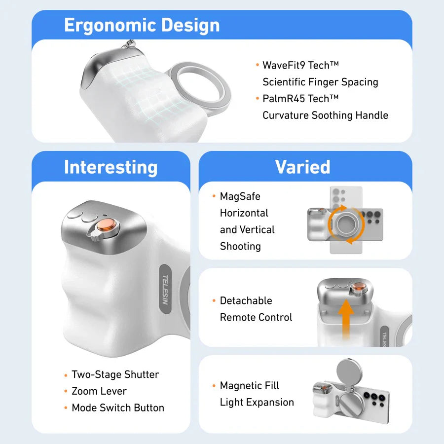 Fun Shot Magnetic Grip For iPhone