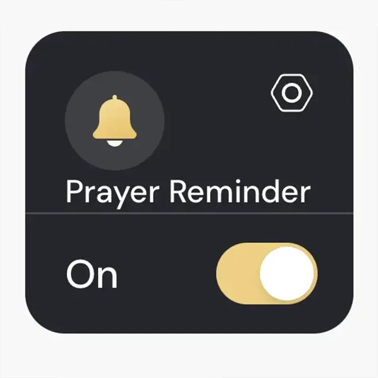 Weslamic iTasbih Ring - Faith